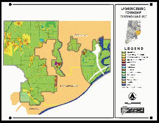 Lawrenceburg Township Map