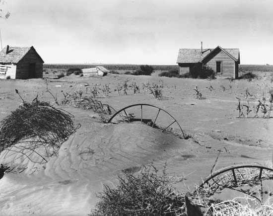 1930s Dust storm