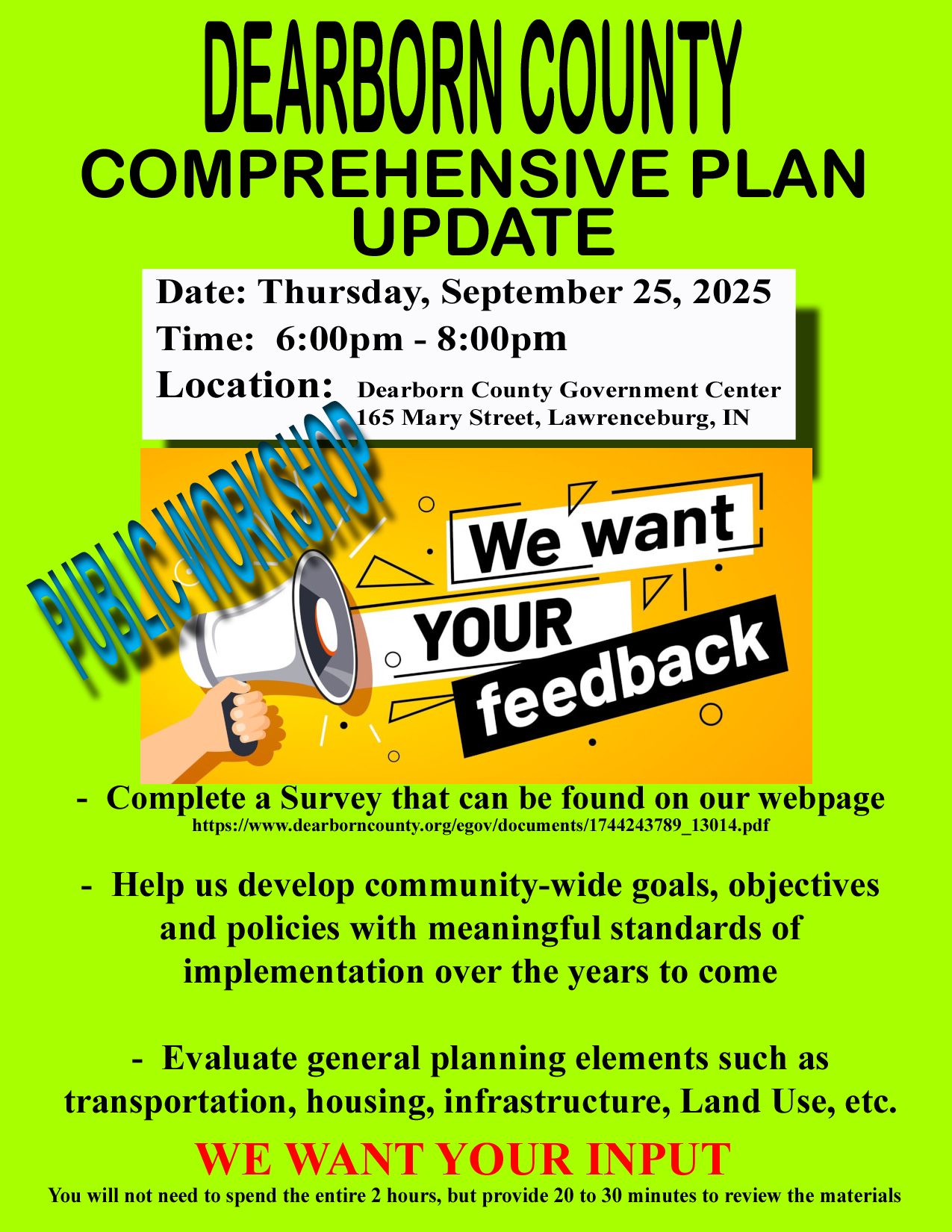 Comp Plan Flyer Sept 25th